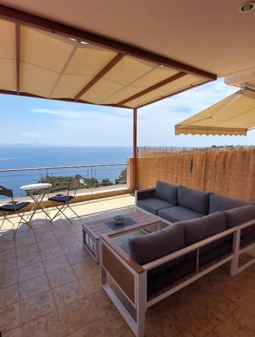 Simply Meraki Gytheian Apt With Panoramic Sea View Gytheio Exteriör bild